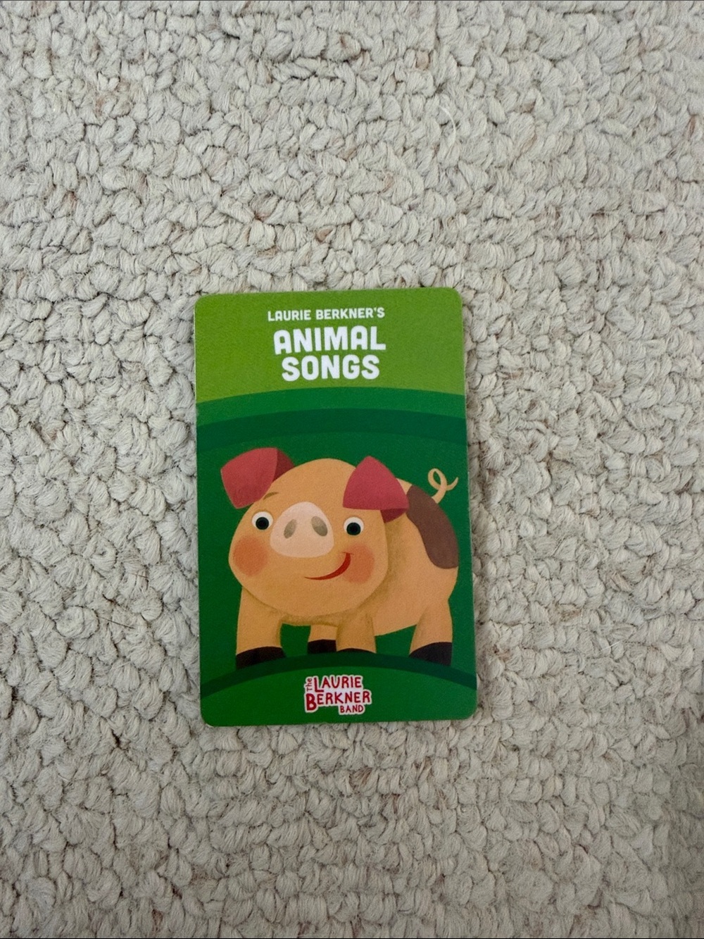 Laurie Berkner Animal Songs Yoto card